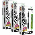 Zebra Pen Z-Grip Ballpoint Retractable Pen, 1.0mm, Black, 36PK 22210